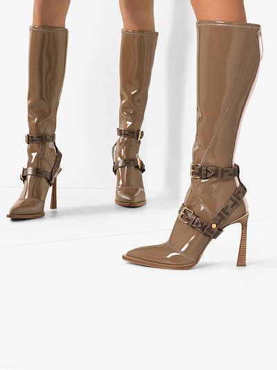 fendi shoes cheap china|fendi knee high patent boots.